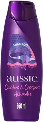 Shampoo Aussie Cachos e Crespos Ativados