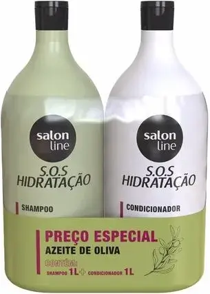 Shampoo e Condicionador Salon Line S.O.S Hidrata&ccedil;&atilde;o Azeite de Oliva